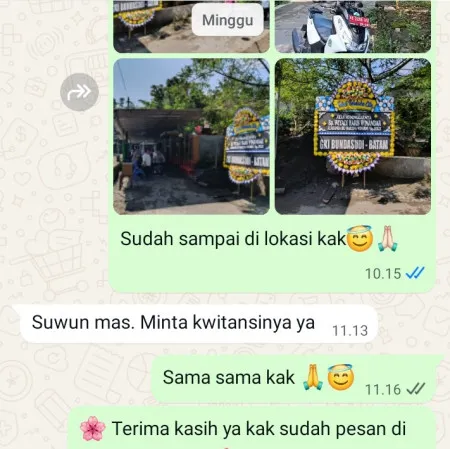 Pengiriman Papan Bunga Duka Axa Tower